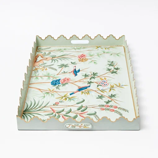 Mrs. Alice Chinoiserie Tole Tray< Trays | For Her