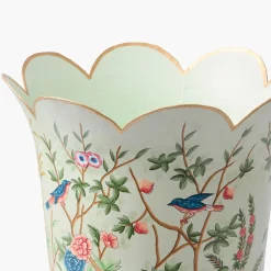 Mrs. Alice Chinoiserie Tole Urn< Vases | Vases & Planters