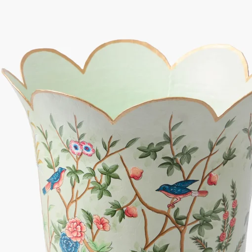 Mrs. Alice Chinoiserie Tole Urn< Vases | Vases & Planters