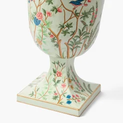 Mrs. Alice Chinoiserie Tole Urn< Vases | Vases & Planters