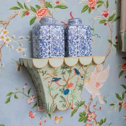 Mrs. Alice Chinoiserie Tole Wall Sconce< For Her | For The Homemaker