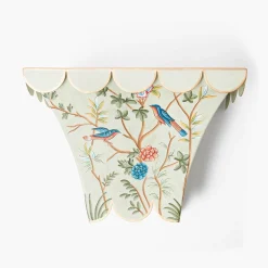 Mrs. Alice Chinoiserie Tole Wall Sconce< For Her | For The Homemaker