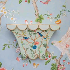 Mrs. Alice Chinoiserie Tole Wall Sconce< For Her | For The Homemaker