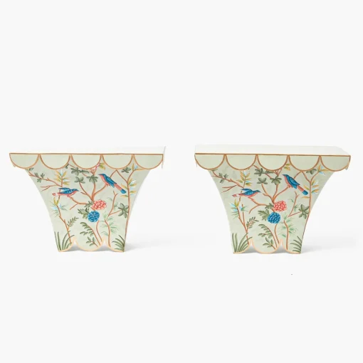Mrs. Alice Chinoiserie Tole Wall Sconce< For Her | For The Homemaker