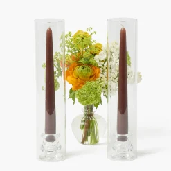Mrs. Alice Chocolate Brown Candles (Set of 8)< Summer Candleware | Candles