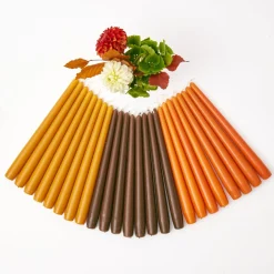 Mrs. Alice Chocolate Brown Candles (Set of 8)< Summer Candleware | Candles