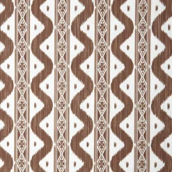 Mrs. Alice Chocolate Brown Ikat Tablecloth< Tablecloths | For The Hostess