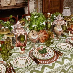 Mrs. Alice Chocolate  Chinoiserie Pagoda Lantern< Pagodas & Lanterns