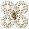 Mrs. Alice Chocolate Josephine Dinner Plates (Set of 4)< Dinner Plates | Crockery Sets