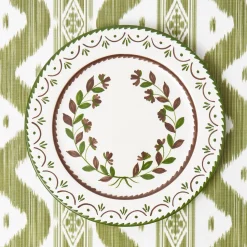 Mrs. Alice Chocolate Josephine Dinner Plate< Dinner Plates
