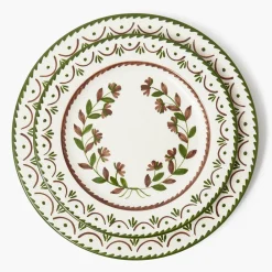 Mrs. Alice Chocolate Josephine Dinner & Starter Plates (Set of  8)< Crockery Sets