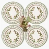 Mrs. Alice Chocolate Josephine Starter Plates (Set of 4)< Starter Plates | Crockery Sets