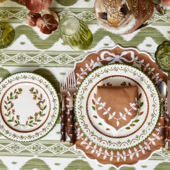 Mrs. Alice Chocolate Josephine Starter Plates (Set of 4)< Starter Plates | Crockery Sets
