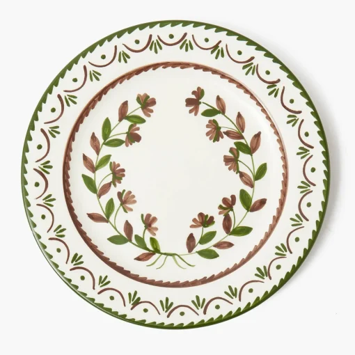 Mrs. Alice Chocolate Josephine Starter Plates (Set of 4)< Starter Plates | Crockery Sets