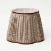 Mrs. Alice Chocolate Lotus Lampshade (30cm)< Lampshades