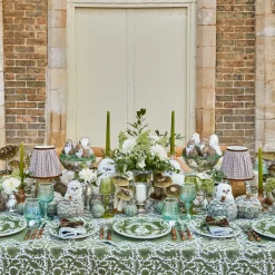 Mrs. Alice Chocolate Lotus Lampshade (18cm)< Lampshades