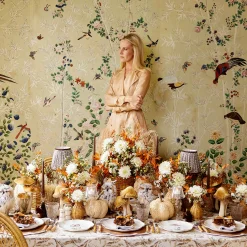 Mrs. Alice Chocolate Lotus Lampshade (18cm)< Lampshades