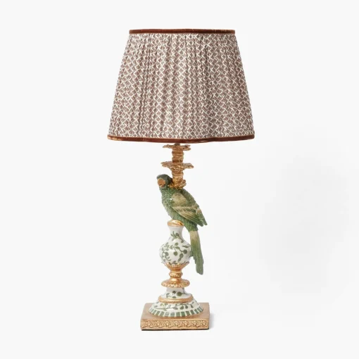 Mrs. Alice Chocolate Lotus Lampshade (30cm)< Lampshades