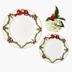 Mrs. Alice Christmas Garland Starter Plate< Starter Plates