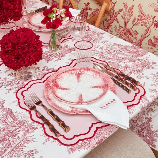 Mrs. Alice Claudette Toile Tablecloth< Tablecloths