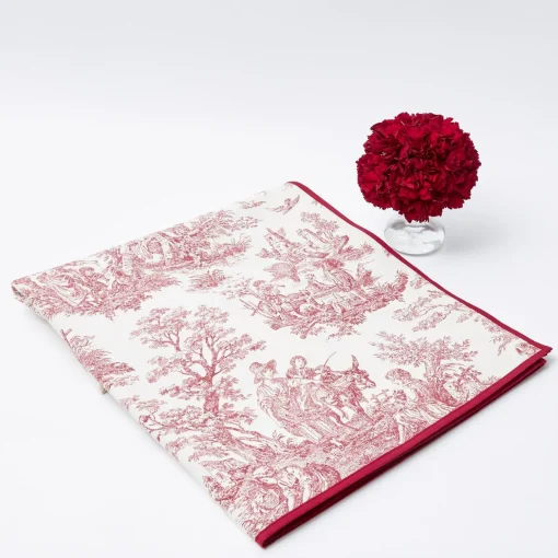 Mrs. Alice Claudette Toile Tablecloth< Tablecloths