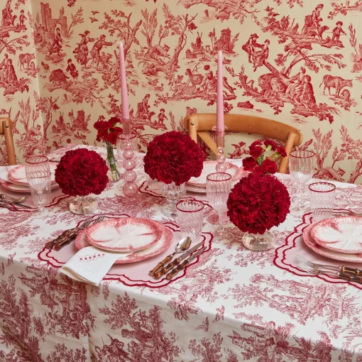 Mrs. Alice Claudette Toile Tablecloth< Tablecloths