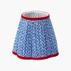 Mrs. Alice Cobalt & Red Lotus Lampshade (18cm)< Lampshades