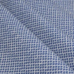 Mrs. Alice Cobalt Blue Lotus Flower Fabric< Serena Fresson Fabrics