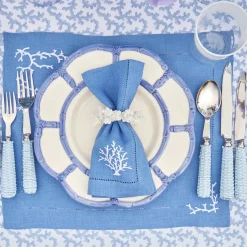 Mrs. Alice Coral Napkin Ring (Set of 4)< Napkin Rings & Bows
