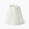 Mrs. Alice Cream Pleated Lampshade (18cm)< Lampshades