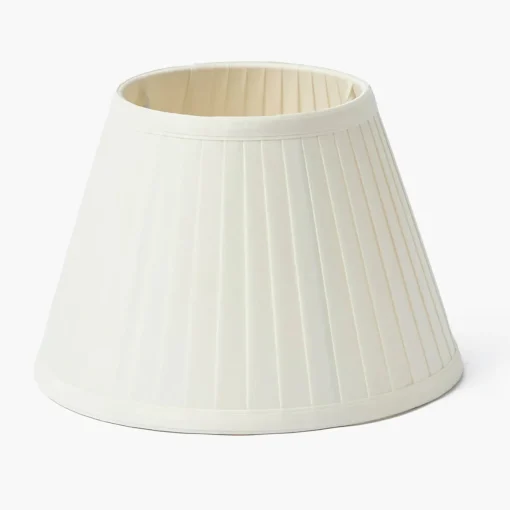 Mrs. Alice Cream Pleated Lampshade (22cm)< Lampshades