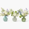Mrs. Alice Dappled Glass Vases (Set of 3)< Summer Glassware | Vases