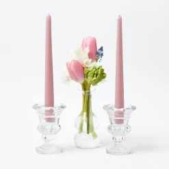 Mrs. Alice Delilah Candle Holder (Pair)< Candle Holders
