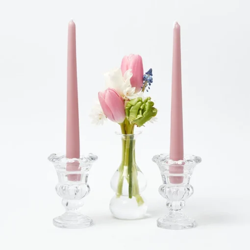 Mrs. Alice Delilah Candle Holder (Pair)< Candle Holders