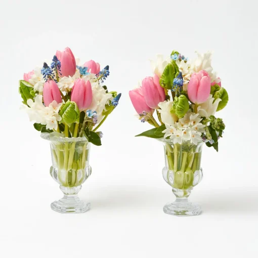 Mrs. Alice Delilah Vase (Pair)< Summer Glassware | Vases