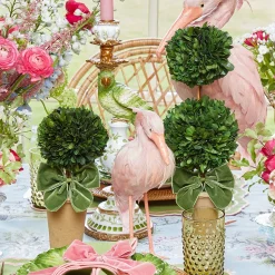 Mrs. Alice Double Potted Boxwood Balls (Pair)< Year-round Decorations | Spring Decorations