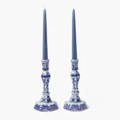 Mrs. Alice Dusty Blue Candles (Set of 8)< Summer Candleware | Candles