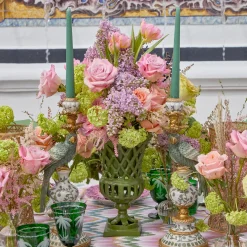 Mrs. Alice Dusty Green Candles (Set of 8)< Summer Candleware | Candles