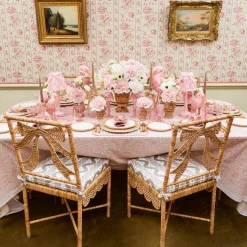 Mrs. Alice Dusty Pink Velvet Napkin Bows (Set of 4)< Napkin Rings & Bows