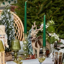 Mrs. Alice Eden Green Candle Set (Forest Green)< Candles | Candlescapes