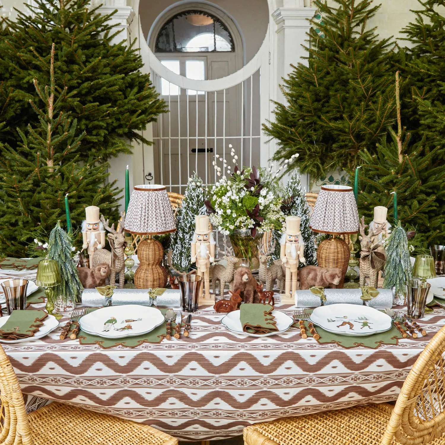 Mrs. Alice Eden Green Candle Set (Forest Green)< Candles | Candlescapes