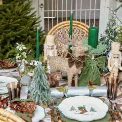 Mrs. Alice Eden Green Candle Set (Forest Green)< Candles | Candlescapes