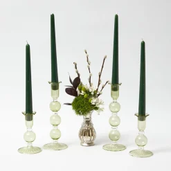 Mrs. Alice Eden Green Candle Set (Forest Green)< Candles | Candlescapes