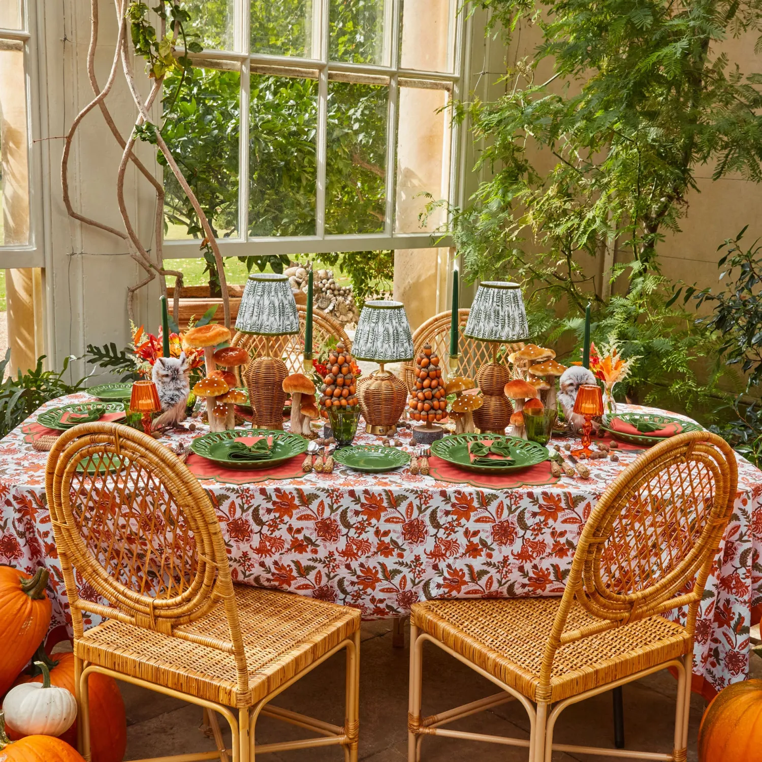 Mrs. Alice Eden Green Candle Set (Forest Green)< Candles | Candlescapes