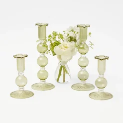 Mrs. Alice Eden Green Candle Set (Ice Blue)< Summer Candleware | Candles