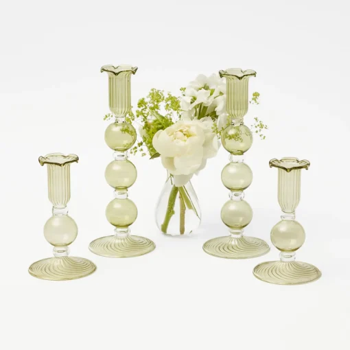 Mrs. Alice Eden Green Candle Set (Ice Blue)< Summer Candleware | Candles