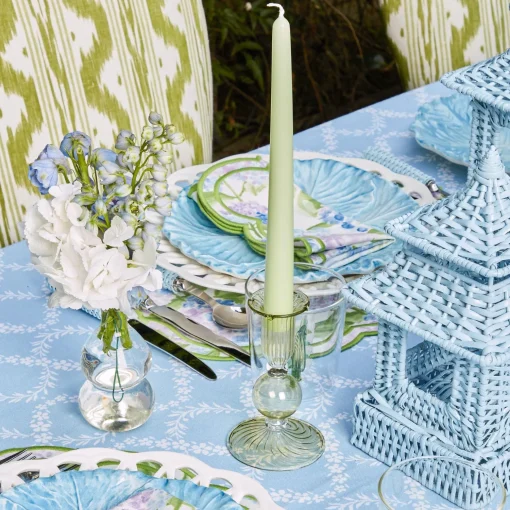 Mrs. Alice Eden Green Candle Set (Spring Green)< Candles | Candlescapes