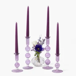 Mrs. Alice Eden Purple Candlescape< Candles | Candlescapes