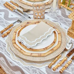 Mrs. Alice Edith Sand Napkins (Set of 4)< Napkins | Mrs. Alice Monogram