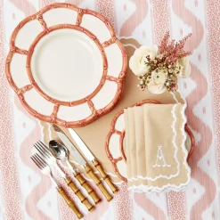 Mrs. Alice Edith Sand Napkins (Set of 4)< Napkins | Mrs. Alice Monogram
